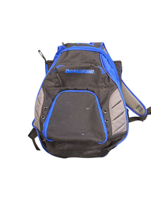 Vist Large View of Product Image Which is Used Demarini BACK PACK BB/SB Player Backpack Royal Blue