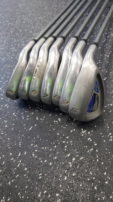 Vist Large View of Product Image Which is Used Cobra KING COBRA FP Mens Iron Set RH 5I-GW/AW