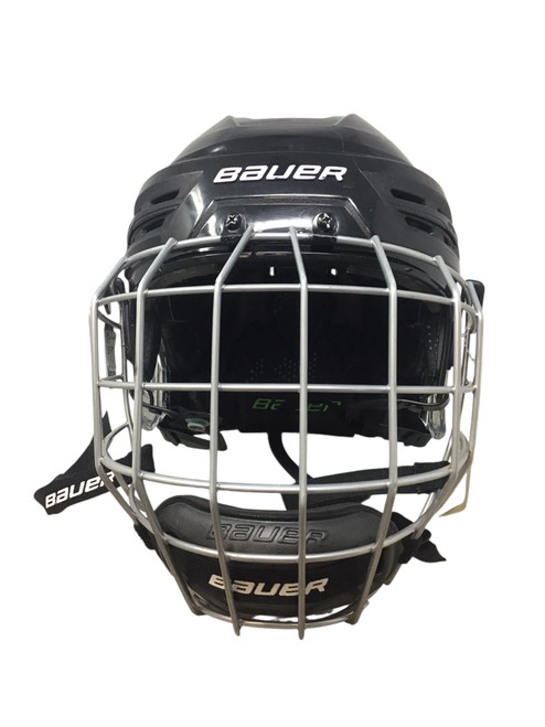Vist Large View of Product Image Which is Used Bauer RE-AKT 85 Helmet Cage Combo Black MD