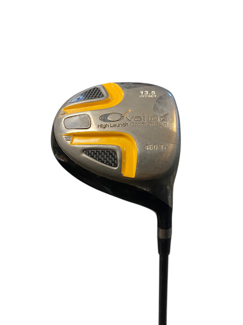 Used Adams Golf OVATION  OFFSET Mens Driver RH 13.5 Degree 11706-S000365916 Vist Large View of Product Image Which is Used Adams Golf OVATION  OFFSET Mens Driver RH 13.5 Degree