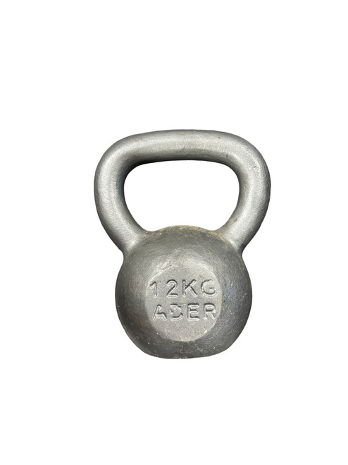 Vist Large View of Product Image Which is Used Kettle Dumbbell (Each) Grey 26 lb
