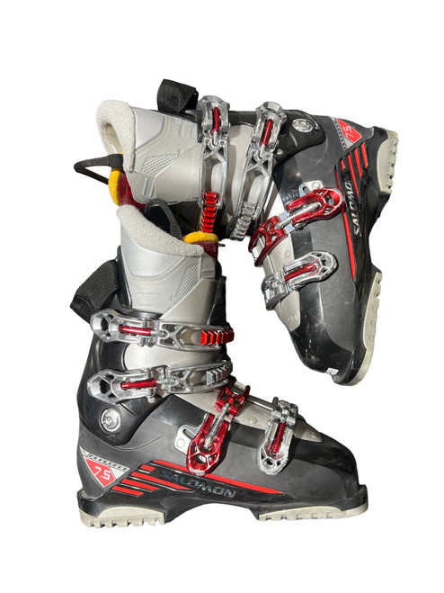 Vist Large View of Product Image Which is Used Salomon PERFORMA 7.5 Mens DH Ski Boot Grey 270 MP - M09 - W10