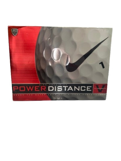 Vist Large View of Product Image Which is Used Nike POWER DISTANCE TI-VELOCITY 12 Pack - Golf Balls