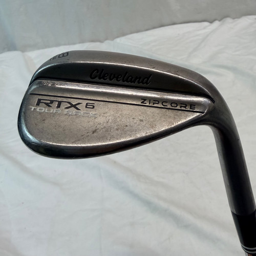 Vist Large View of Product Image Which is Used Cleveland RTX 6 ZIPCORE TOUR RACK Golf Wedge Mens RH 58 Degree