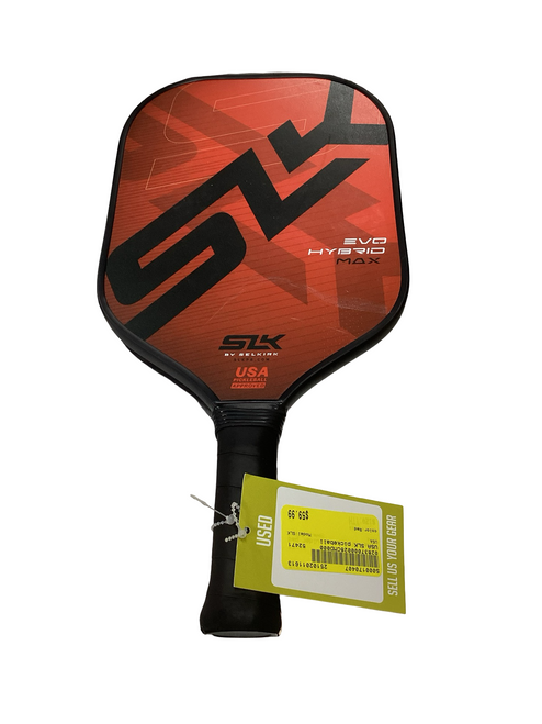 Vist Large View of Product Image Which is Used USA SLK Pickleball Racquet Red