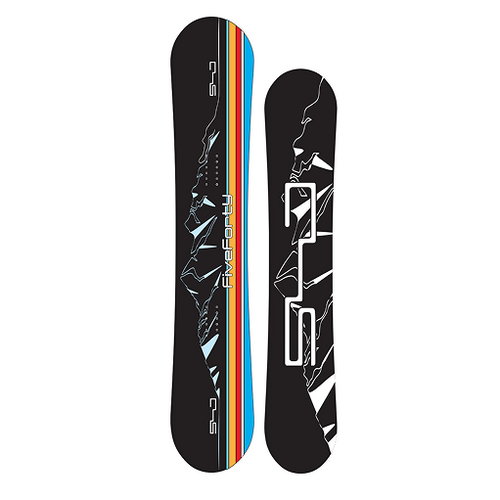 Vist Large View of Product Image Which is New Snowjam BLACKDECK HYBRID Mens Snowboard Only Black And Red 149 cm 11628-SJM10112501B149