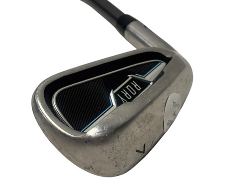 Vist Large View of Product Image Which is Used Taylormade RORY Junior Individual Iron LH 7 Iron 33" Age 10-12