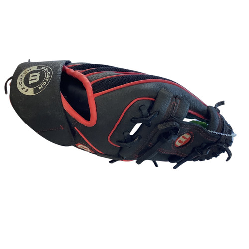 Vist Large View of Product Image Which is Used Wilson A200 BB/SB Glove T-ball Black 10"