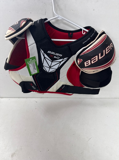 Used Bauer VAPOR X60 Senior Shoulder Pads MD 11891-S000309191 Vist Large View of Product Image Which is Used Bauer VAPOR X60 Senior Shoulder Pads MD