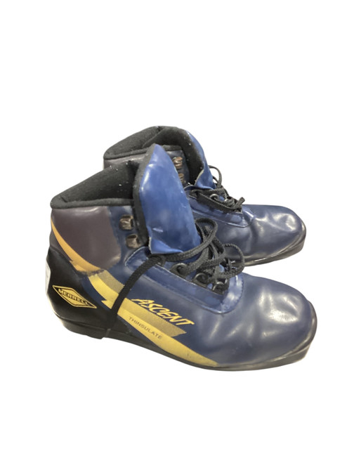 Vist Large View of Product Image Which is Used Boys NNN XC Ski Boots Royal Blue JR-01