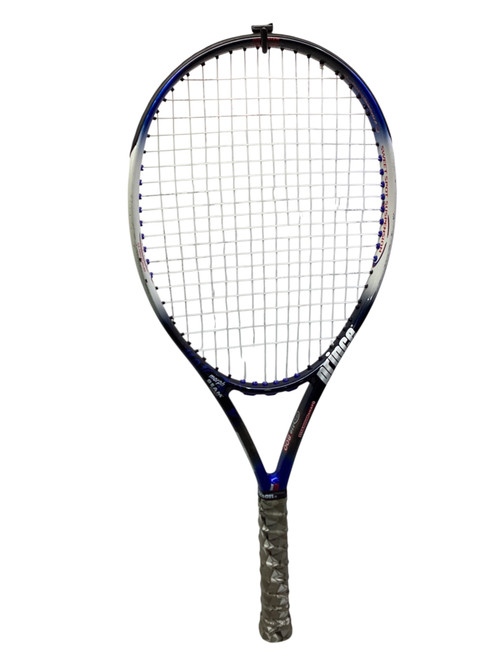 Vist Large View of Product Image Which is Used Prince MORPH BEAM Adult Tennis Racquet Royal Blue 4 1/2"