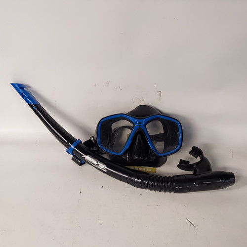 Vist Large View of Product Image Which is Used Underwater Snorkel Royal Blue