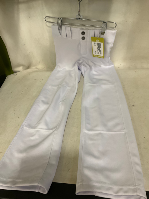Vist Large View of Product Image Which is Used Demarini YS BB PANTS BB/SB Pant Boys White SM