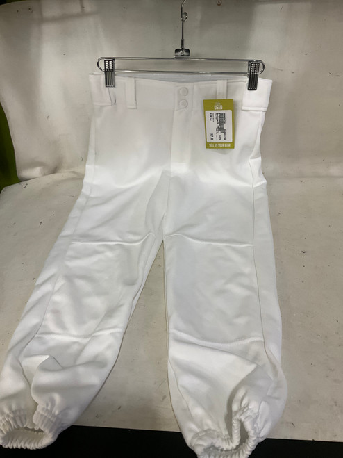Vist Large View of Product Image Which is Used Rawlings BB PANTS L BB/SB Pant Boys White LG