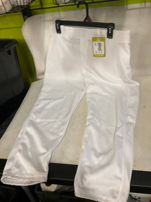 Vist Large View of Product Image Which is Used Majestic YXL BB PANTS BB/SB Pant Boys White XL