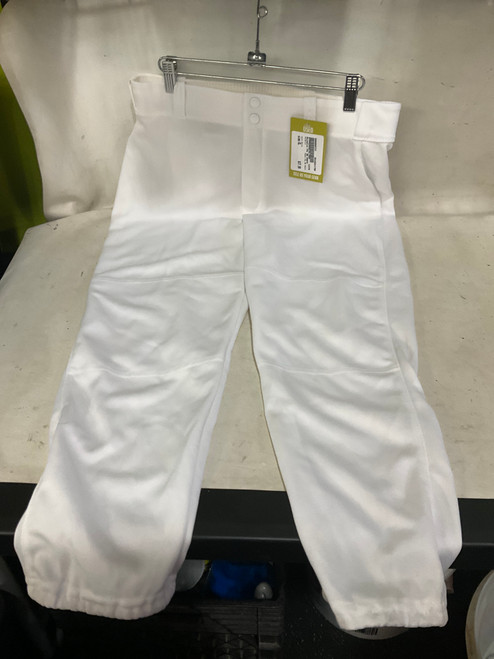Vist Large View of Product Image Which is Used Majestic YXL BB PANTS BB/SB Pant Boys White XL
