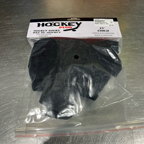 Vist Large View of Product Image Which is New HOCKEY SOCK 21" BLK