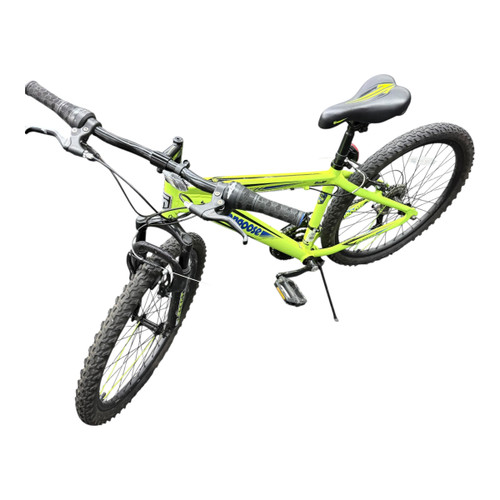 Used Mongoose MECH Mountain Bike Mens Optic Yellow 43-47cm - 17-18" - MD Frame 11890-S000135799 Vist Large View of Product Image Which is Used Mongoose MECH Mountain Bike Mens Optic Yellow 43-47cm - 17-18" - MD Frame