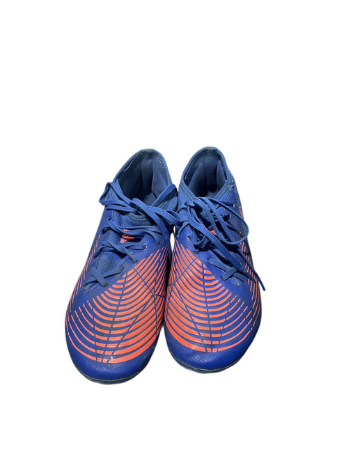 Vist Large View of Product Image Which is Used Adidas Soccer Cleats Royal Blue Senior 6