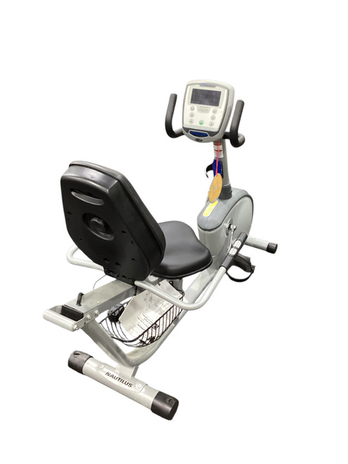 Used Nautilus R514 Recumbent Bike 11347-S000257971 Vist Large View of Product Image Which is Used Nautilus R514 Recumbent Bike