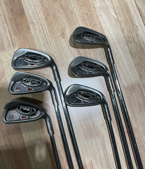 Vist Large View of Product Image Which is Used Ping I15 Mens Iron Set RH 5I-PW