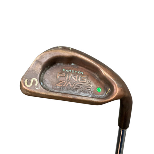 Vist Large View of Product Image Which is Used Ping ZING 2 BECU GREEN DOT Golf Wedge Mens RH Sand Wedge