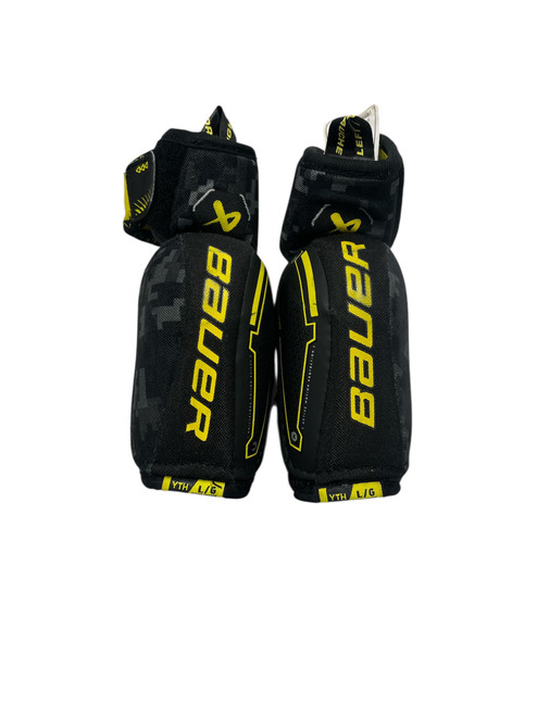 Used Bauer MACH ELBOW PADS Youth Elbow Pads LG 11747-S000272433 Vist Large View of Product Image Which is Used Bauer MACH ELBOW PADS Youth Elbow Pads LG