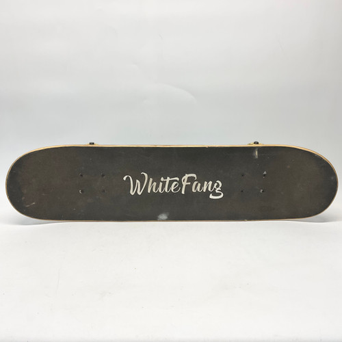 Vist Large View of Product Image Which is Used WHITE FANG Complete Skateboard Black Regular