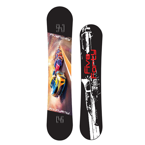 Vist Large View of Product Image Which is New Jr. NASCAR Five Fourty Snowboard 110cm