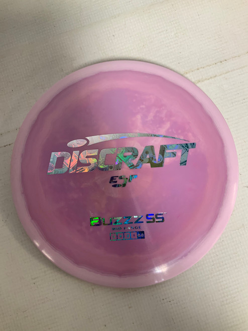 Used Discraft BUZZZ SS ESP Disc Golf Mid Range Pink 173g 11823-S000035331 Vist Large View of Product Image Which is Used Discraft BUZZZ SS ESP Disc Golf Mid Range Pink 173g
