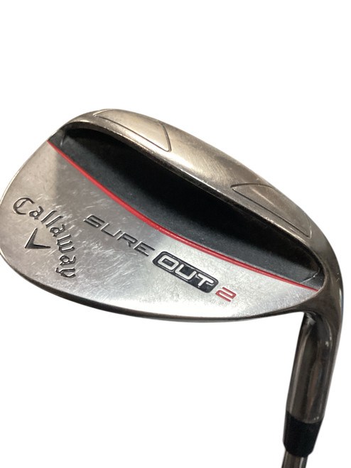 Vist Large View of Product Image Which is Used Callaway SURE OUT 2 56 Golf Wedge Mens RH 56 Degree