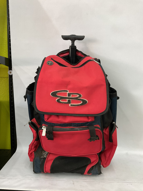 Vist Large View of Product Image Which is Used BoomBah WHEELED BAG BB/SB Player Wheeled Bag Red