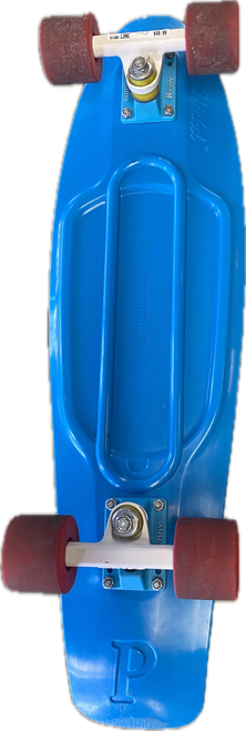 Used Penny NICKEL Skateboard Royal Blue Long Vist Large View of Product Image Which is Used Penny NICKEL Skateboard Royal Blue Long
