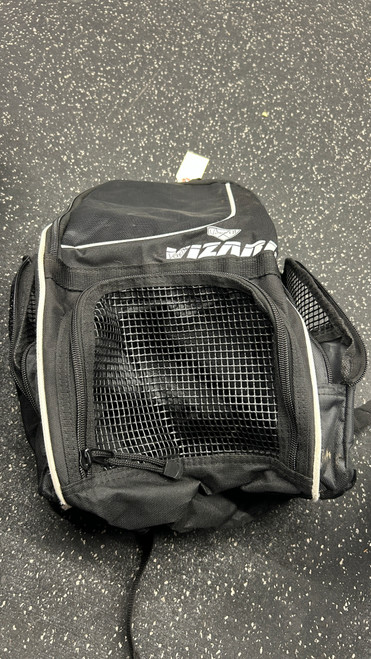 Vist Large View of Product Image Which is Used Soccer Player Sackpack Black