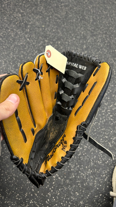 Vist Large View of Product Image Which is Used MacGregor SPIRAL WEB BB/SB Glove LH Throw Brown 11 1/2"