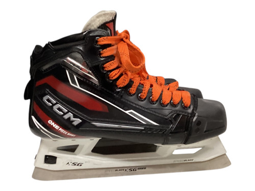Vist Large View of Product Image Which is Used CCM EFLEX 6.9 Senior Goalie Skate Senior 10.5