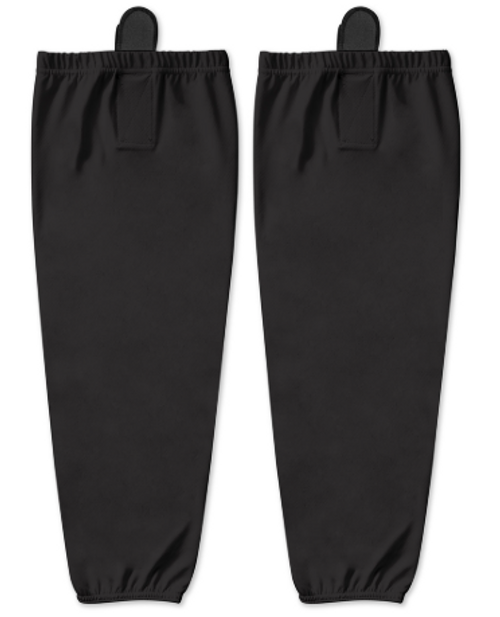 Vist Large View of Product Image Which is New CHAMPRO HOCKEY SOCKS BLK YTH - M