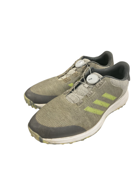 Vist Large View of Product Image Which is Used Adidas Mens Golf Shoes Grey Senior 11
