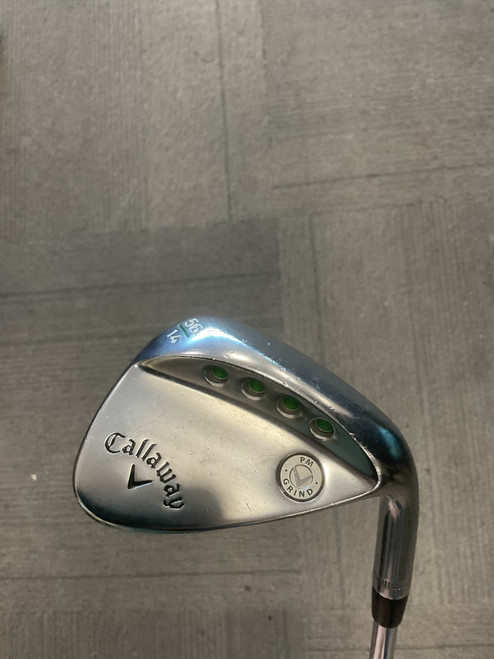 Used Callaway PM GRIND Golf Wedge Mens RH 56 Degree 11614-S000224018 Vist Large View of Product Image Which is Used Callaway PM GRIND Golf Wedge Mens RH 56 Degree