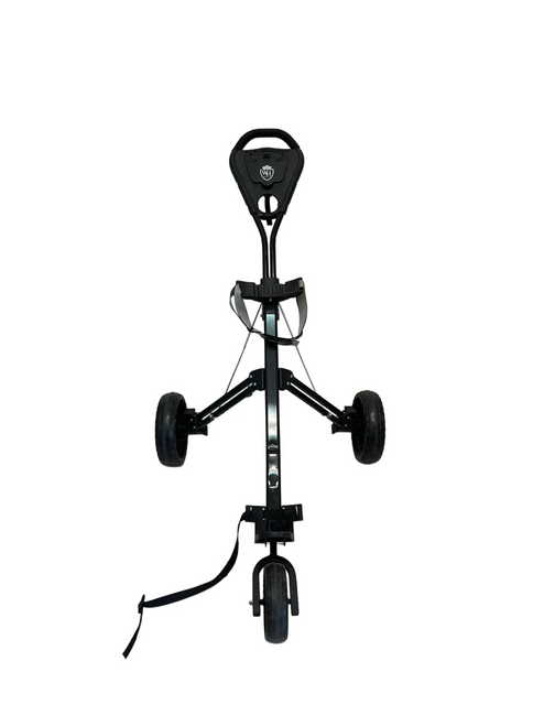 Vist Large View of Product Image Which is Used Walter Hagen 3 Wheel Push/Pull Cart Golf Cart