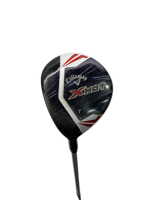 Vist Large View of Product Image Which is Used Callaway X HOT 7W Mens Fairway Wood LH 7 Wood