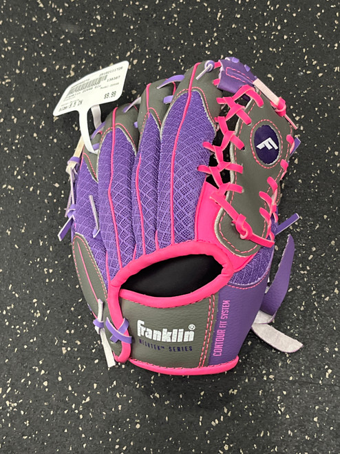 Vist Large View of Product Image Which is Used Franklin 22448 BB/SB Glove RH Throw Purple 9 1/2"