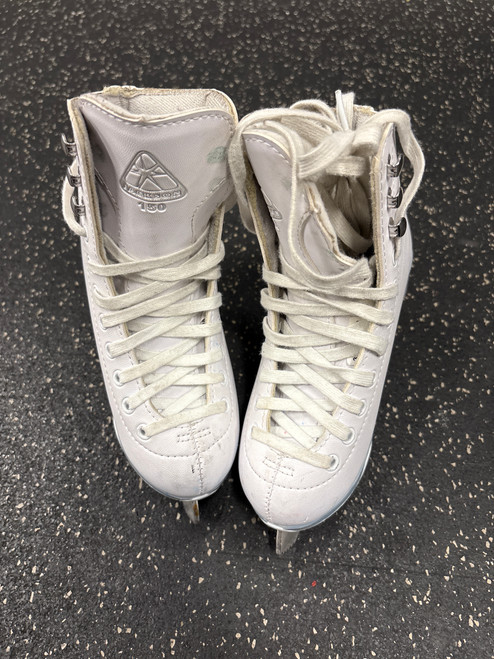 Vist Large View of Product Image Which is Used Jackson 150 Girls Figure Skate White Junior 01