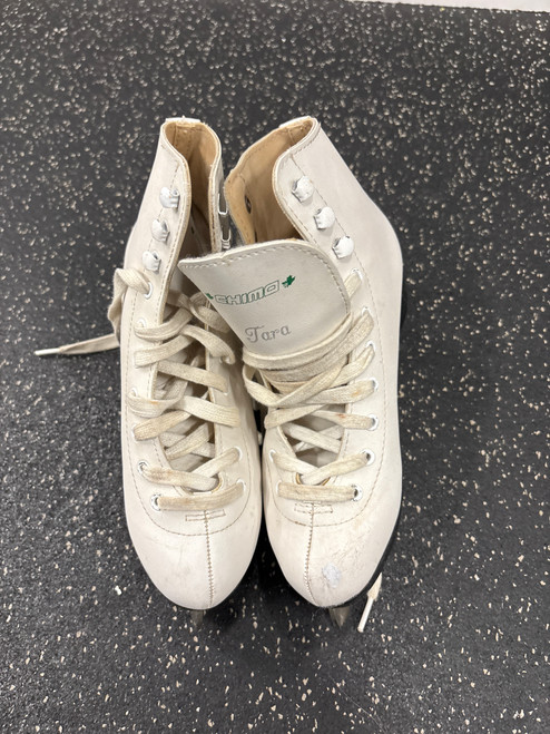 Vist Large View of Product Image Which is Used Sher-wood SKATES WomensFigure Skate White Senior 6