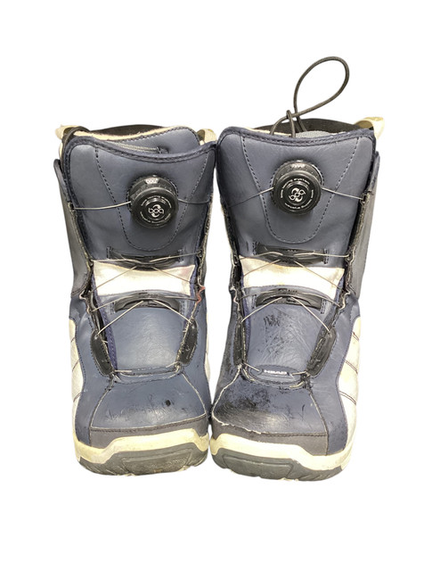 Vist Large View of Product Image Which is Used Head JR Boys Snowboard Boots Navy Blue Junior 03