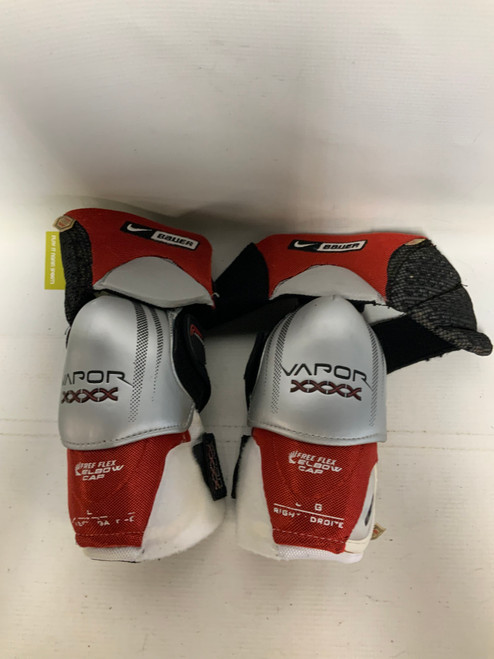 Vist Large View of Product Image Which is Used Bauer VAPOR XXXX Junior Elbow Pads LG