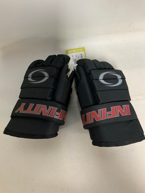 Used Infinity ALPHA 1.0 Junior Gloves Black 10 1/2" 11823-S000035356 Vist Large View of Product Image Which is Used Infinity ALPHA 1.0 Junior Gloves Black 10 1/2"