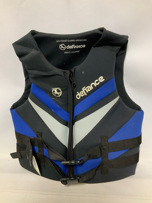 Vist Large View of Product Image Which is Used DEFIANCE Adult PFD Black XL