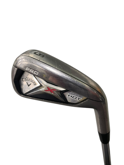Used Callaway X HOT PRO Mens Individual Iron RH 5 Iron 10672-S000334666 Vist Large View of Product Image Which is Used Callaway X HOT PRO Mens Individual Iron RH 5 Iron