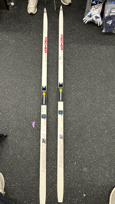 Vist Large View of Product Image Which is Used FISHER PACKAGE WITH POLES Womens XC Ski/Binding 203 cm